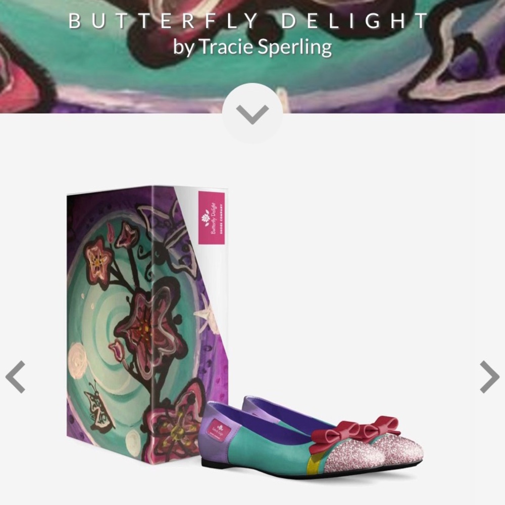 Bow Butterfly Delight Ballerina Flat(Custom Made)